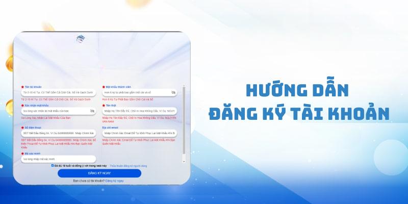 Thao tác đăng ký tài khoản tại F8ET dễ dàng